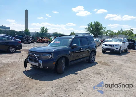 2025 Ford Bronco Sport Big Bend z USA, uszkodzony, nr VIN 3FMCR9BN9SRE54360